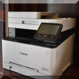 E04. Canon Color Image Class wireless all-in-one printer. Model MF642CDW. - $95 